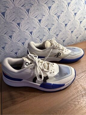 On Running The Roger Pro 2 White & Blue Sneakers